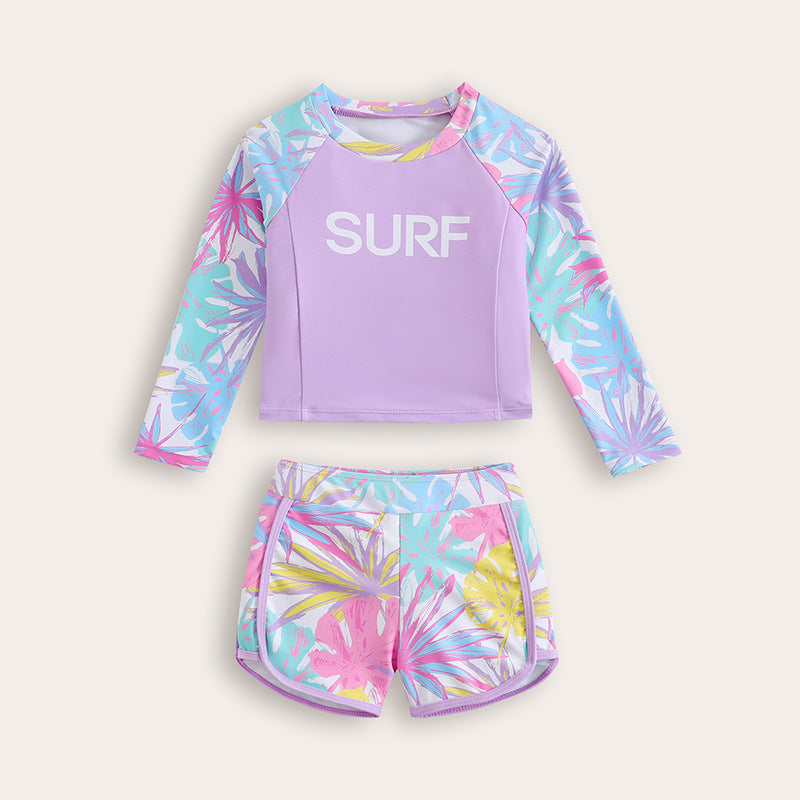 Kvinder Langærmet Surf Sæt Stilla