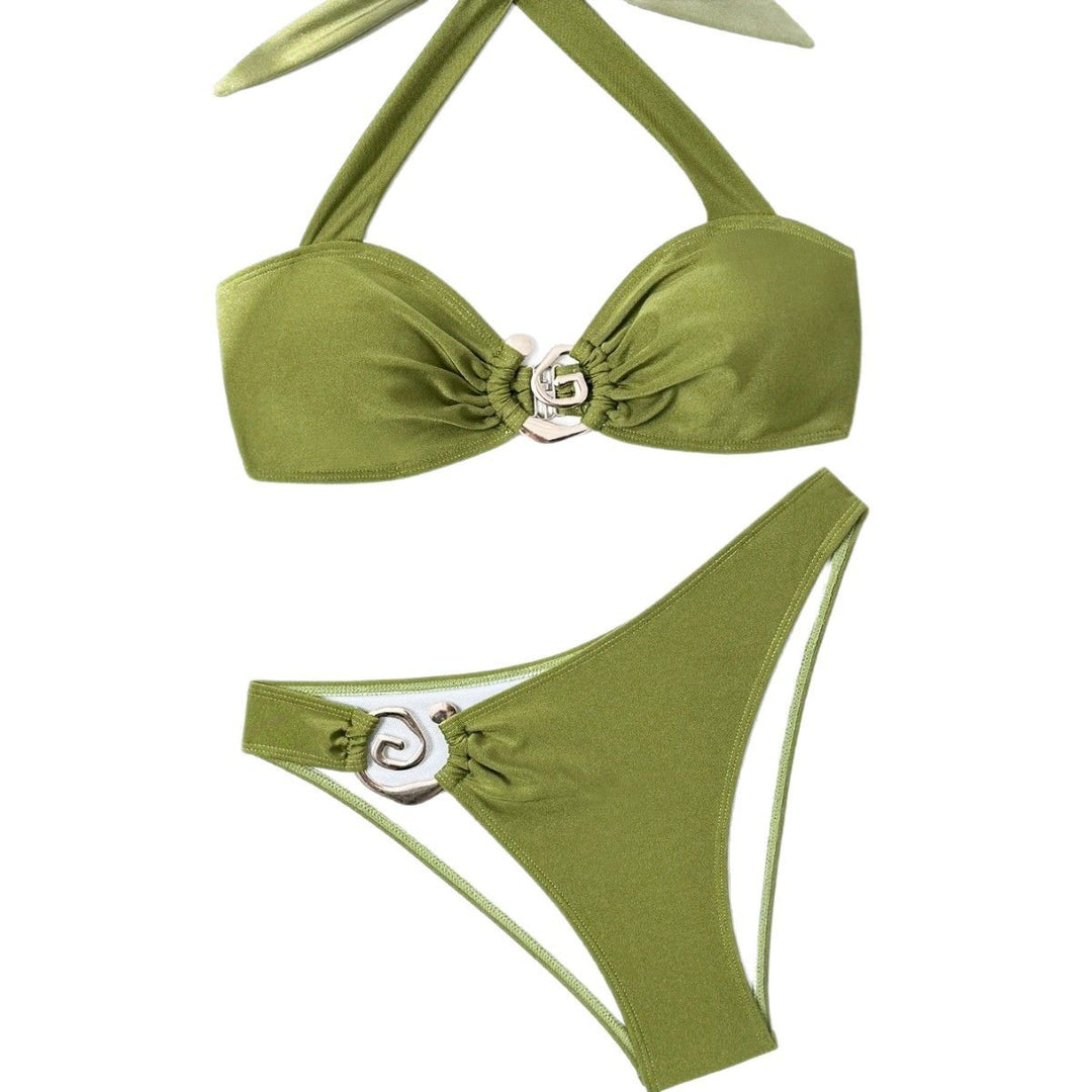 Dame Bikini-sæt med justerbare stropper og unik spænde lukning Stilla