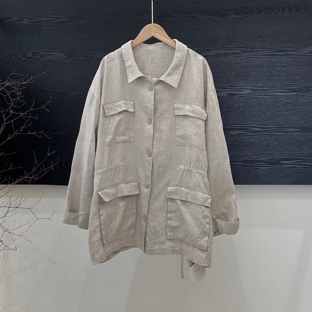 Femme Let Utility-jakke med lommer Stilla