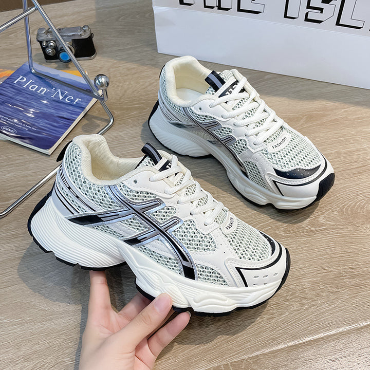 Dame Løbesneakers med åndbart mesh-overmateriale og dæmpende sål Stilla