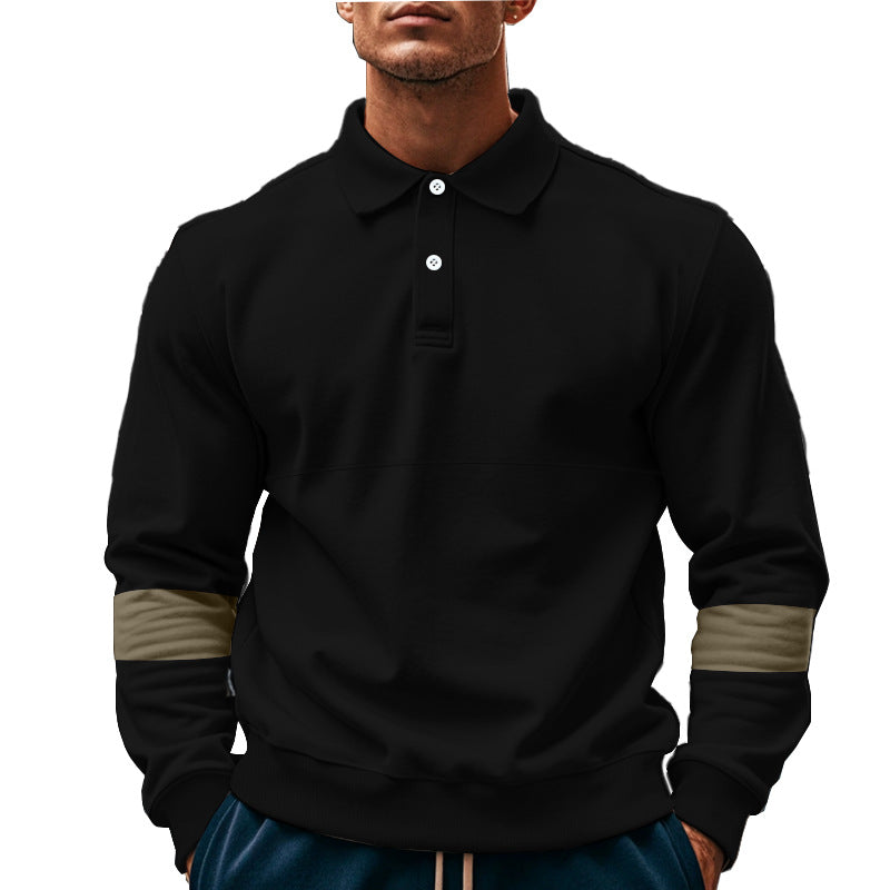 Herre poloshirt med moderne snit og farverige accenter Stilla