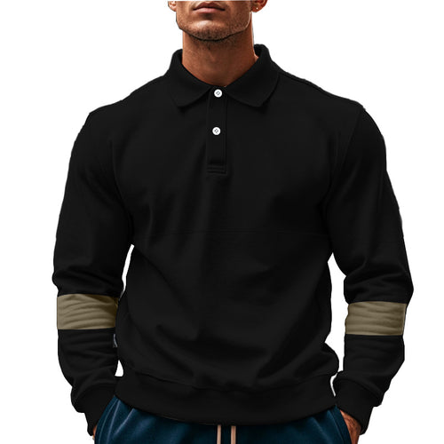 Herre poloshirt med moderne snit og farverige accenter Stilla