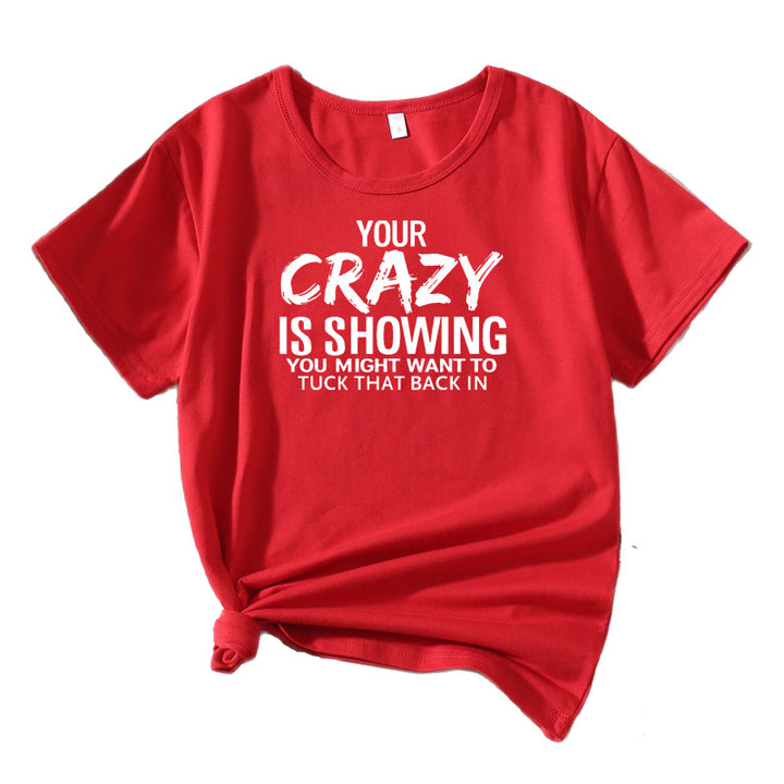 Kvinder Quirky Grafik Statement T-shirt Stilla