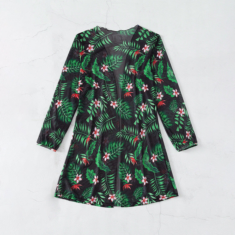 Dame Floral Print Badetøj Sæt Stilla