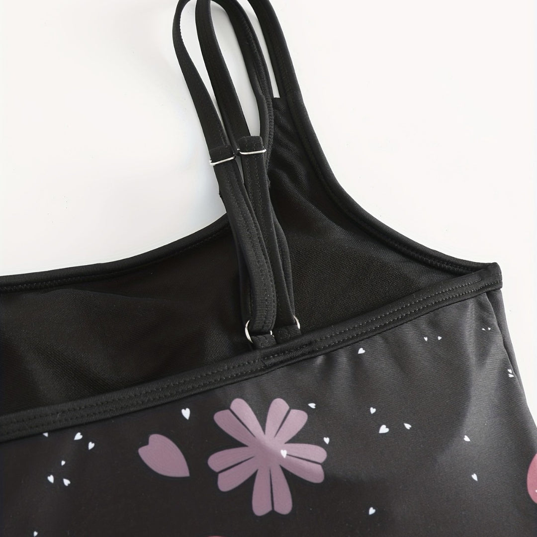 Dame Sport Tankini med justerbare stropper Skovae