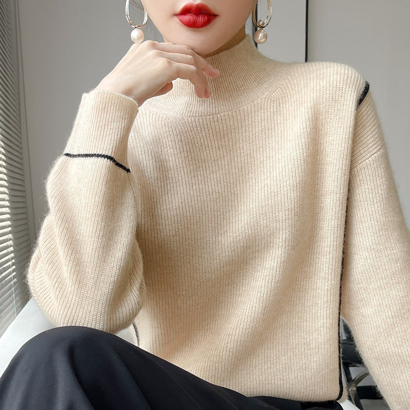 Stilla | Elegante simple rullekravepullover