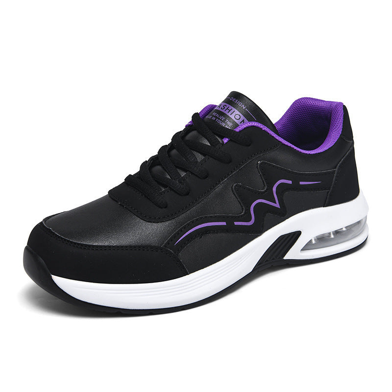 Dame nan City-Walking-Sneaker med synlig hæl luftkamm og ergonomisk EVA-dæmpning Skovae