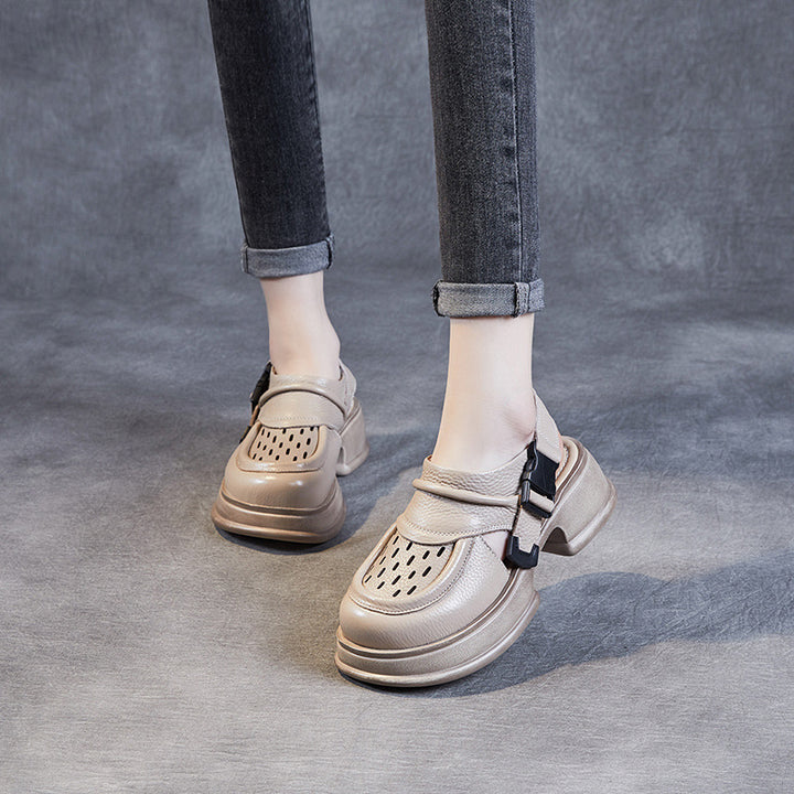 Femme Contemporary Slingback-sandaler med struktureret overdel Stilla