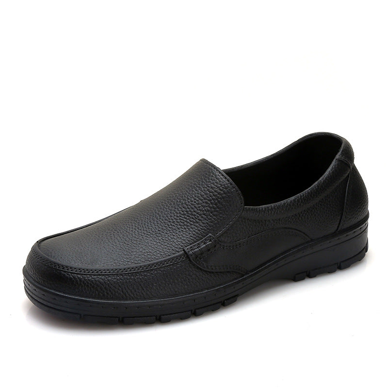 Herrer Komfortable Slip-On Sko af høj kvalitet læder med skridsikker sål og åndbar indersål Stilla