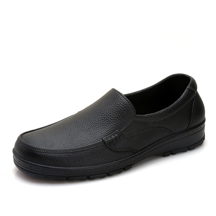 Herrer Komfortable Slip-On Sko af høj kvalitet læder med skridsikker sål og åndbar indersål Stilla