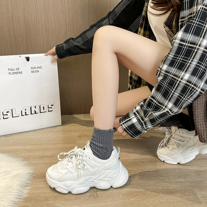 Dame Sporty Sneakers med stabiliserende sål og åndbare indsætnings Stilla