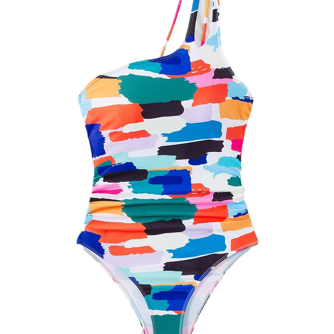 Dame En-sidet Badedragt med elegant snit og fashionabelt cut-out Stilla