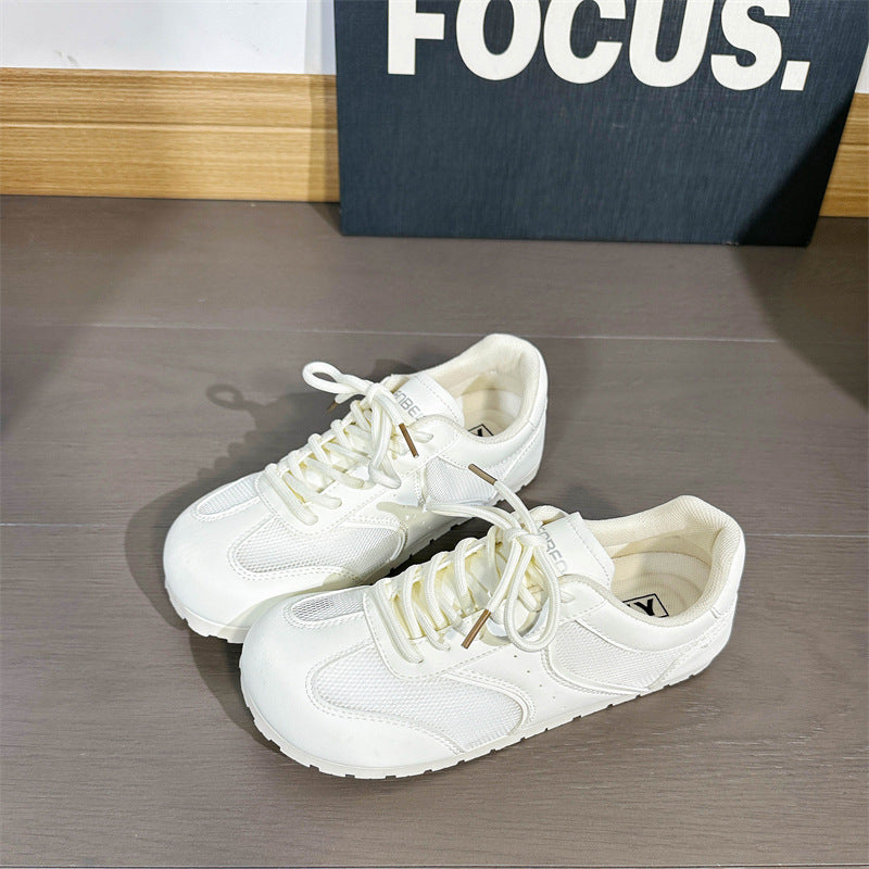 Dame Sporty Sneakers med åndbart mesh-overflade og stødabsorberende sål Stilla