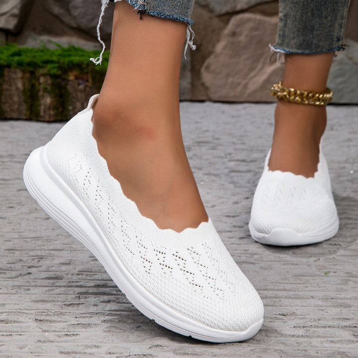 Dame Let Slip-On Strik-Sneaker Stilla