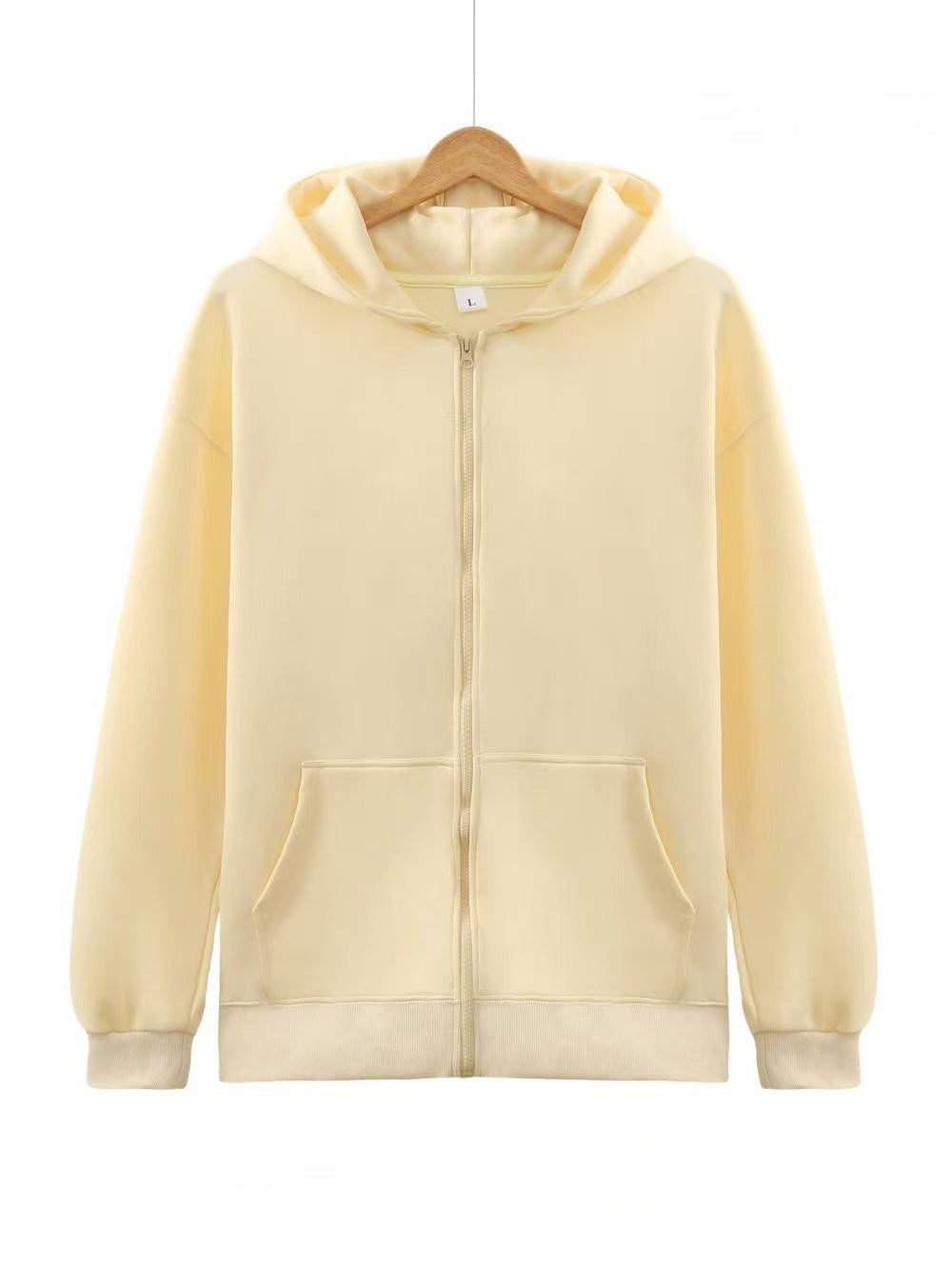 Dame hoodie jakke med fuld lynlås og praktiske lommer Skovae