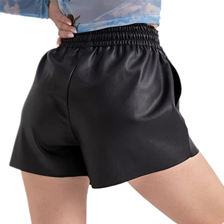 Dame Mode Kort shorts med elastisk talje og knapdetaljer Stilla