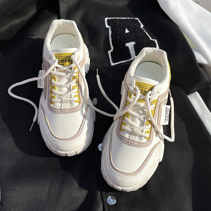 Dame Chunky Sneakers med åndbart overfladestruktur og stødabsorberende sål Stilla