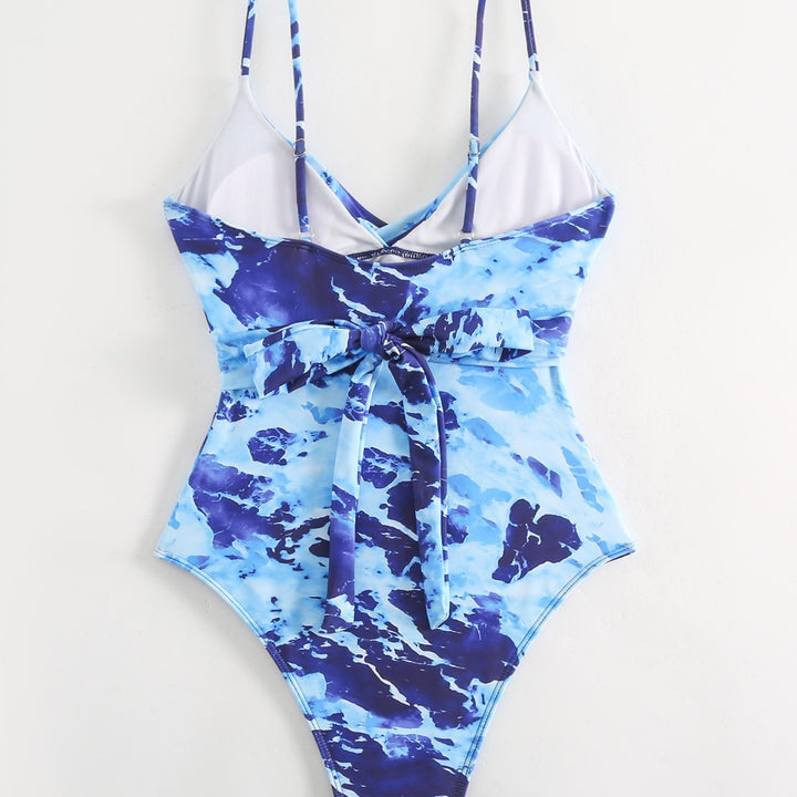 Dame Cut-Out Twist Enkel Bade Suit Stilla