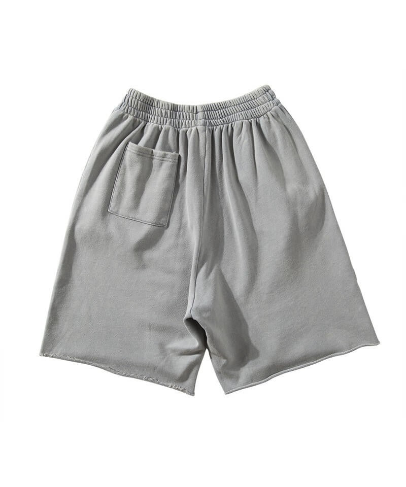 Herrer fritids sweatshorts med elastisk talje og sidelommer med lynlås Stilla