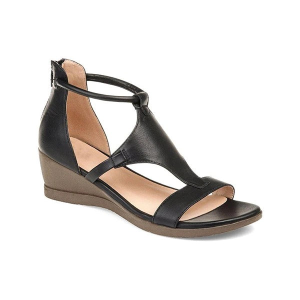 Dame Wedge-sandaler med ergonomisk fodseng og justerbar rem Stilla