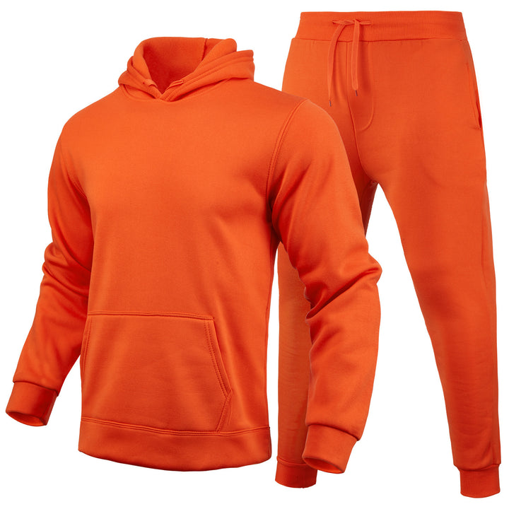 Kvinders sporty hoodie og jogger sæt lavet af højkvalitets bomuldsblanding Skovae