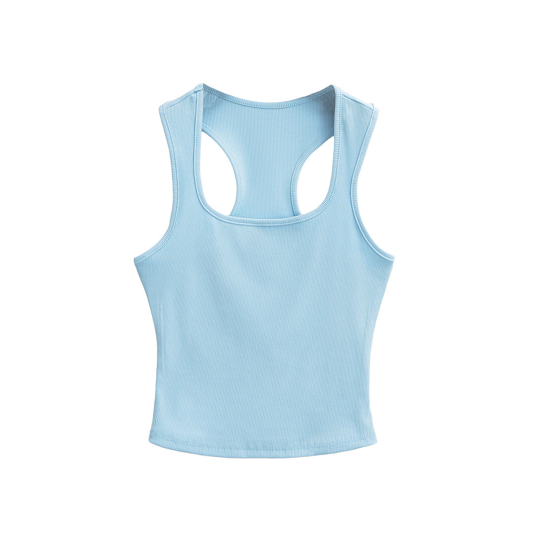 Dame Sporty Racerback-top i åndbart materiale med fugtregulerende egenskaber Stilla
