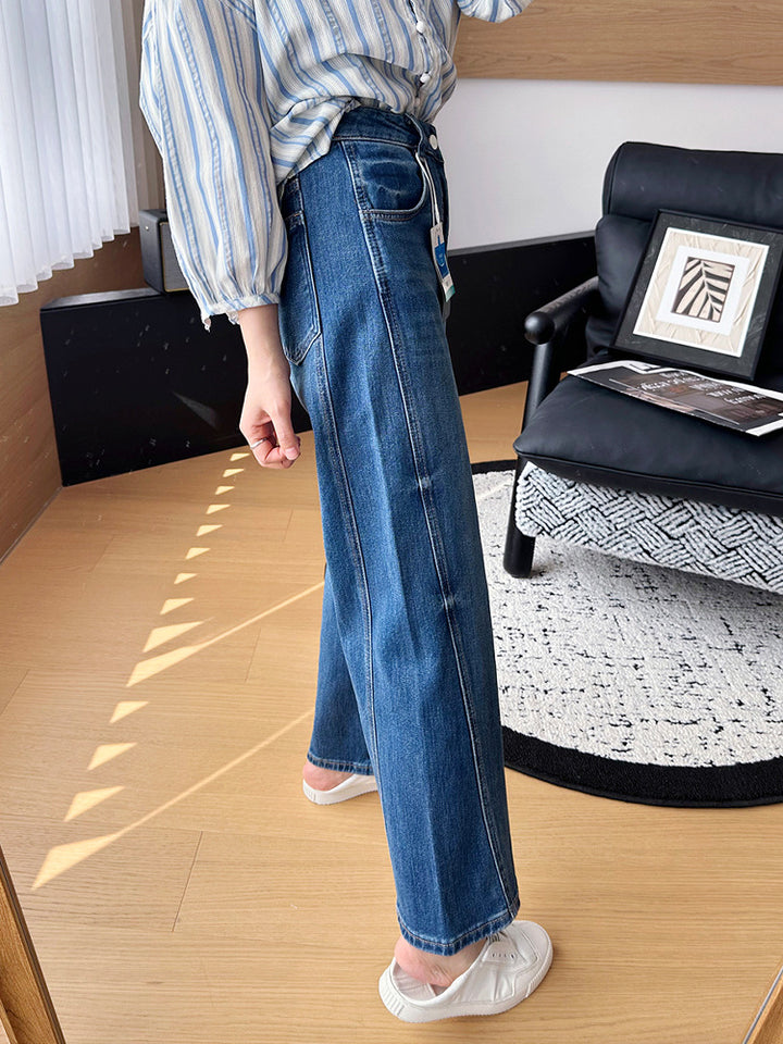Dame Højtaljede Mom-Jeans Stilla