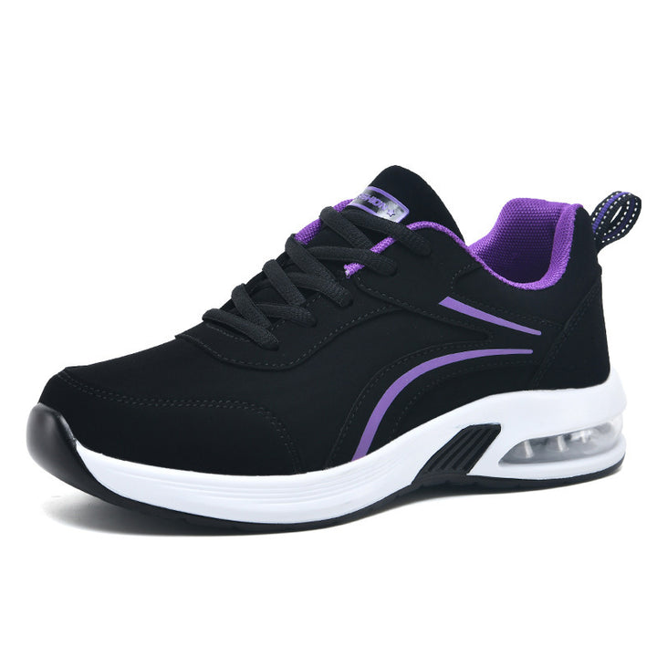 Herren nan luftdæmpet City-Sneaker med ergonomisk EVA-mellemsål og polstret ankelskaft Skovae
