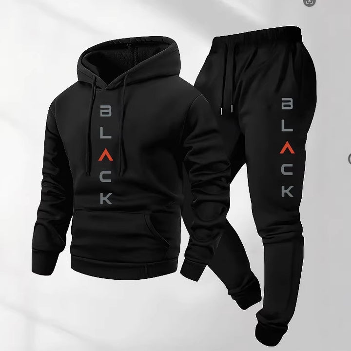 Kvinders Sporty Hoodie og Joggingbukser Sæt med Moderne Snit Skovae