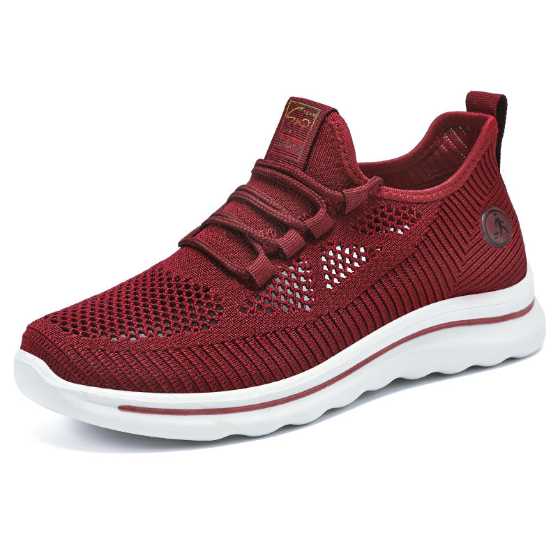 Dame Fitness Sneakers med åndbar overfladestruktur og dæmpende sålprofil Stilla