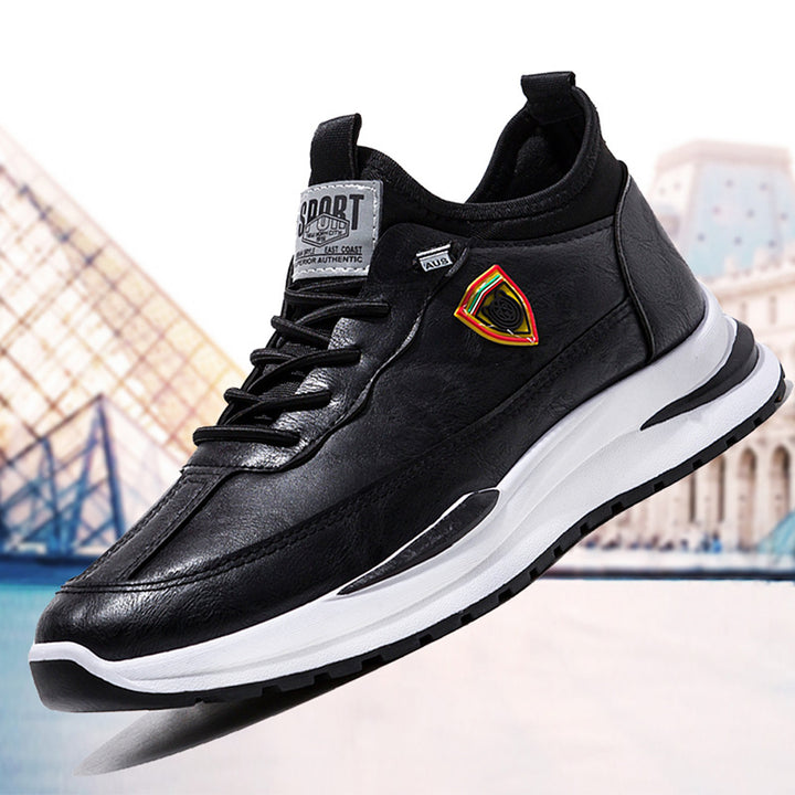 Herrer Premium Læder Lifestyle Sneakers Stilla