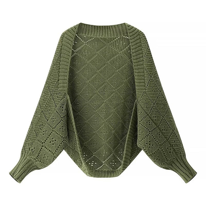 Kvinders hyggelige strikket pullover i moderne diamantmønster Stilla