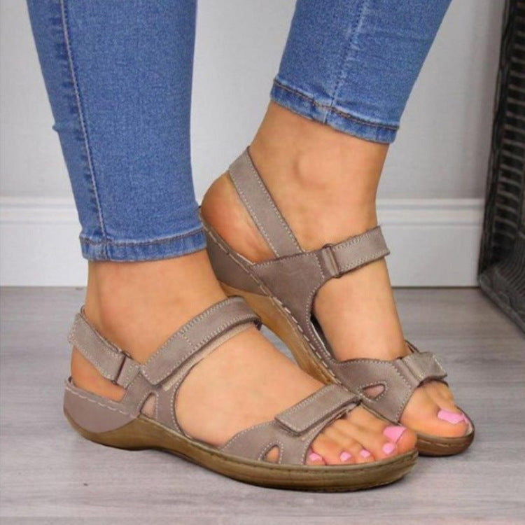 Dame Komfortable Sandaler med justerbare stropper og anatomisk indlægssål Stilla