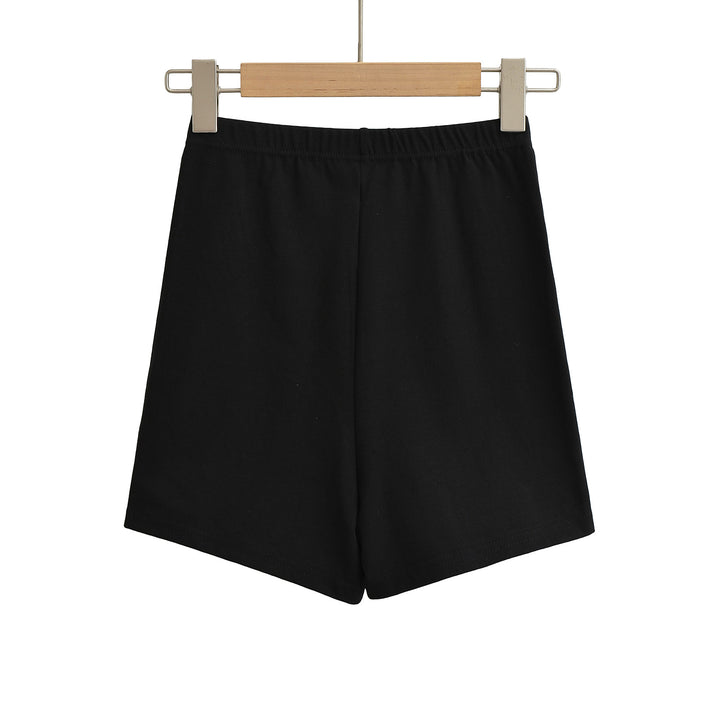 Dame Sportliche Fritidshort i let bomuldsblanding med elastisk talje Stilla