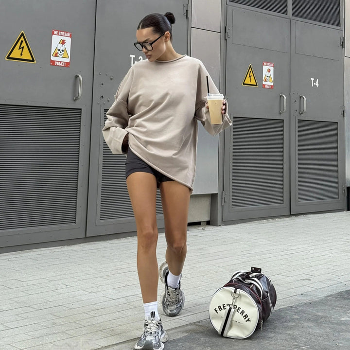 Dame mode og afslappet sweatshirt Stilla