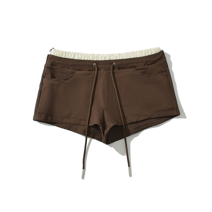 Dame fritidsshorts med elastisk talje og justerbar snor Stilla