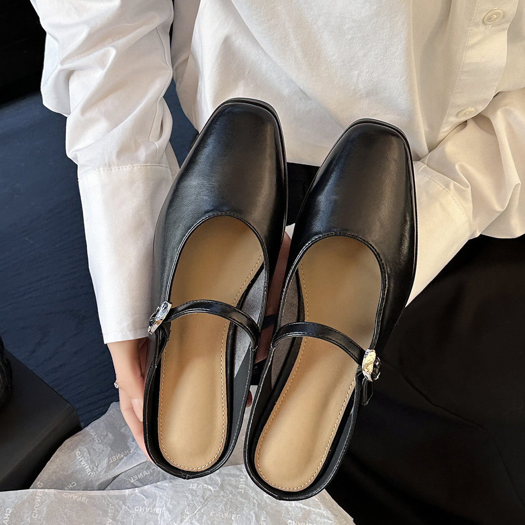 Femme Elegante Slingback Sko Stilla