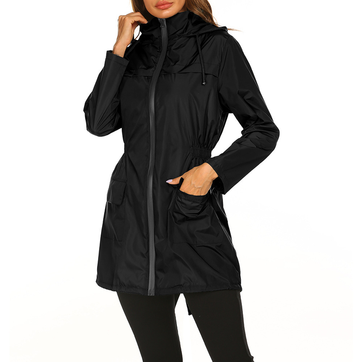 Stilla | Dame Hætte Raincoat