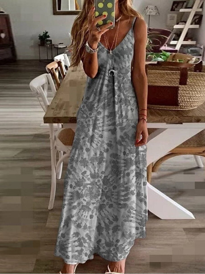 Dame Floral Print Natkjole Stilla