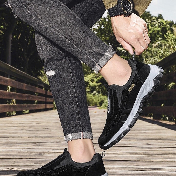 Dame Behagelige Slip-On Fritidssko med skridsikker sål Stilla