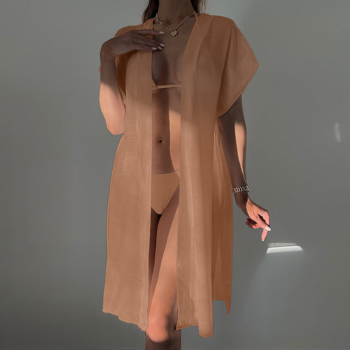 Dame Lange Kimono-Style Dækning Stilla