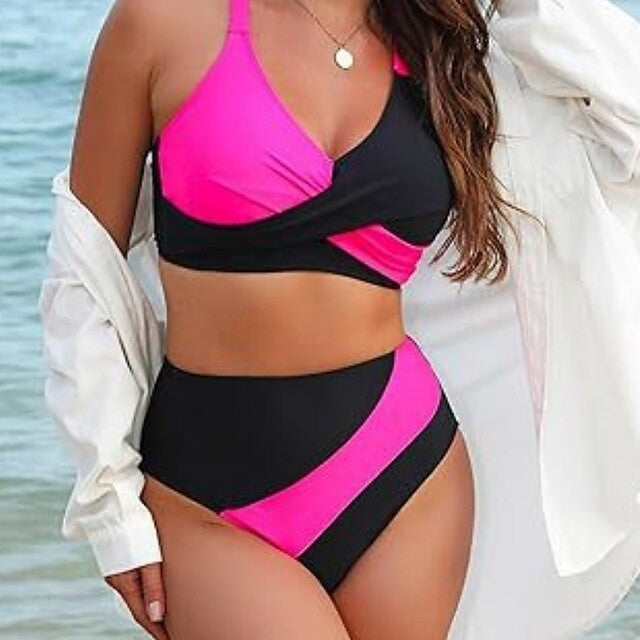 Damer Højskåret Bikini med Vame Design Skovae