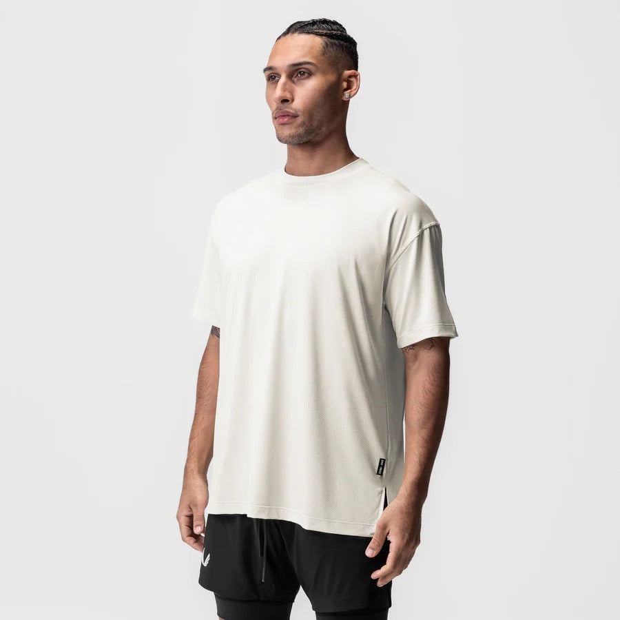 Herren Åndbart Korte ærmer T-shirt lavet af Funktionsmateriale Stilla
