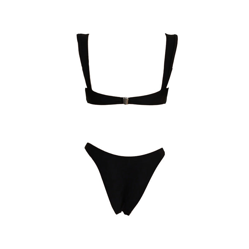 Dame bikini-sæt med elegant smykkedetalje Skovae