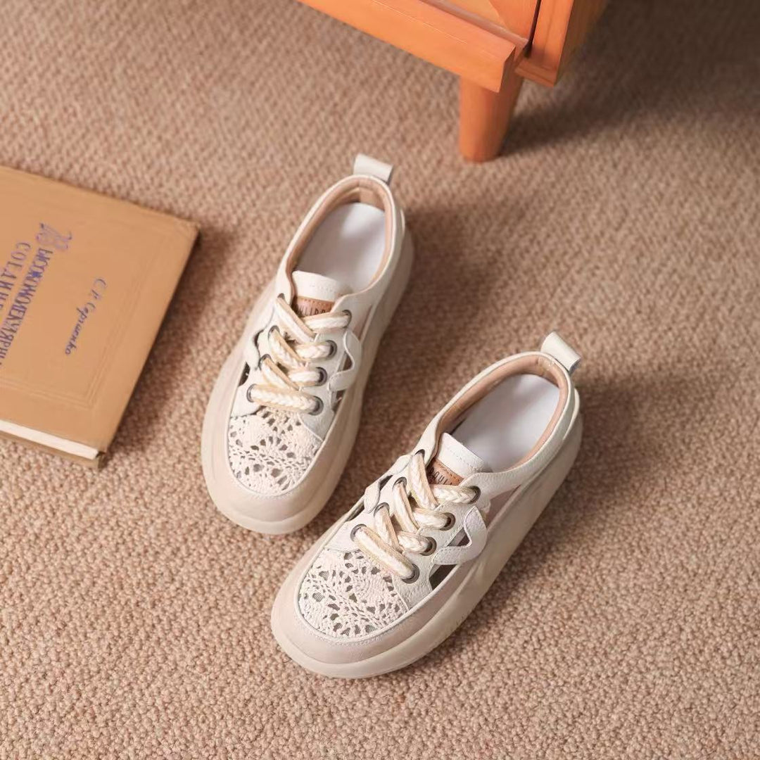 Dame Sneakers med luftig tå og behagelig sål Stilla