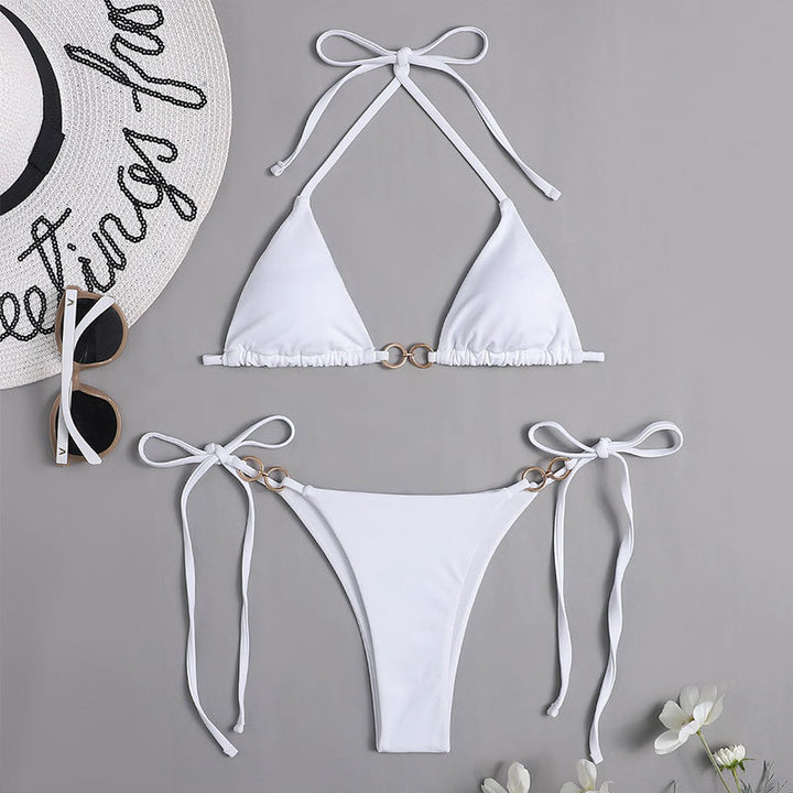 Dame Triangle Bikini Sæt Stilla