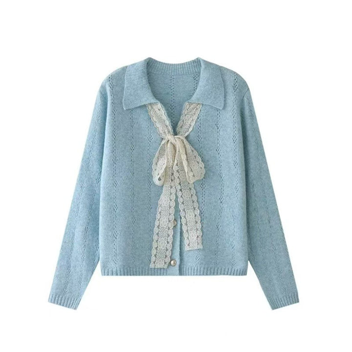Kvinders cashmere sweater med blonder og afslappet pasform Stilla