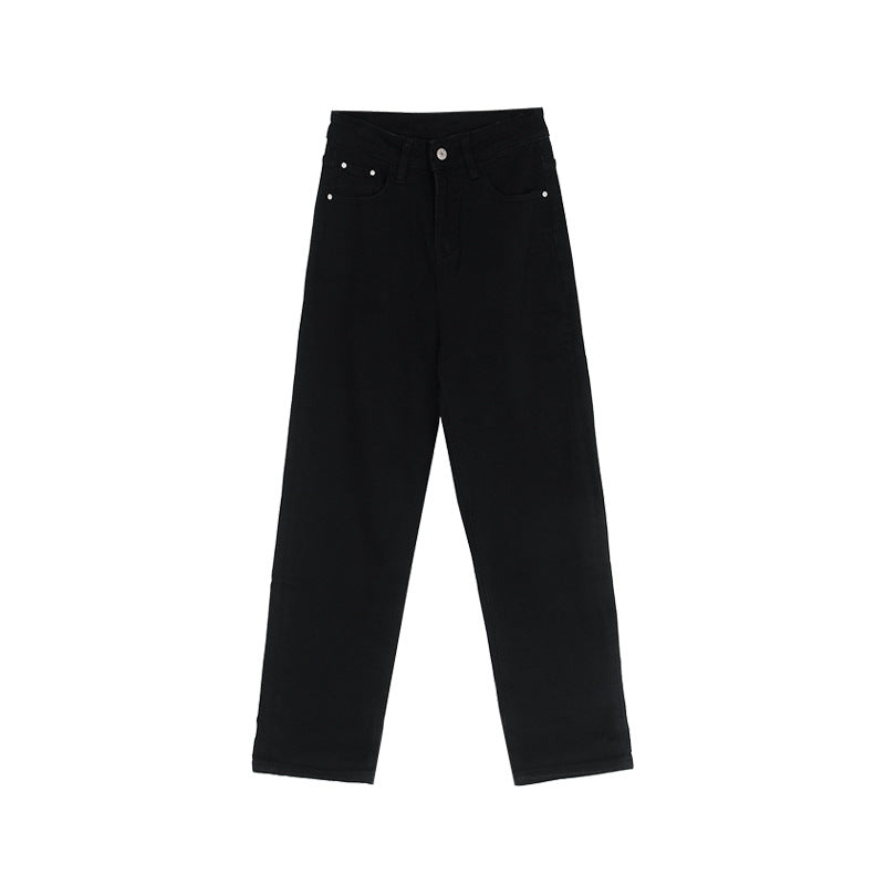 Dame højt skårne jeans med bevægelig ansats og klassisk design Stilla