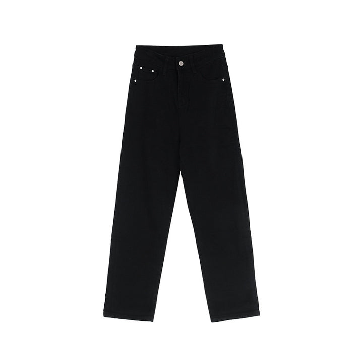 Dame højt skårne jeans med bevægelig ansats og klassisk design Stilla