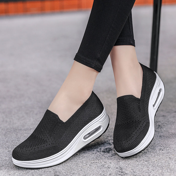 Dame Komfortable Slip-On Sneakers med innovativ dæmpningsteknologi Stilla